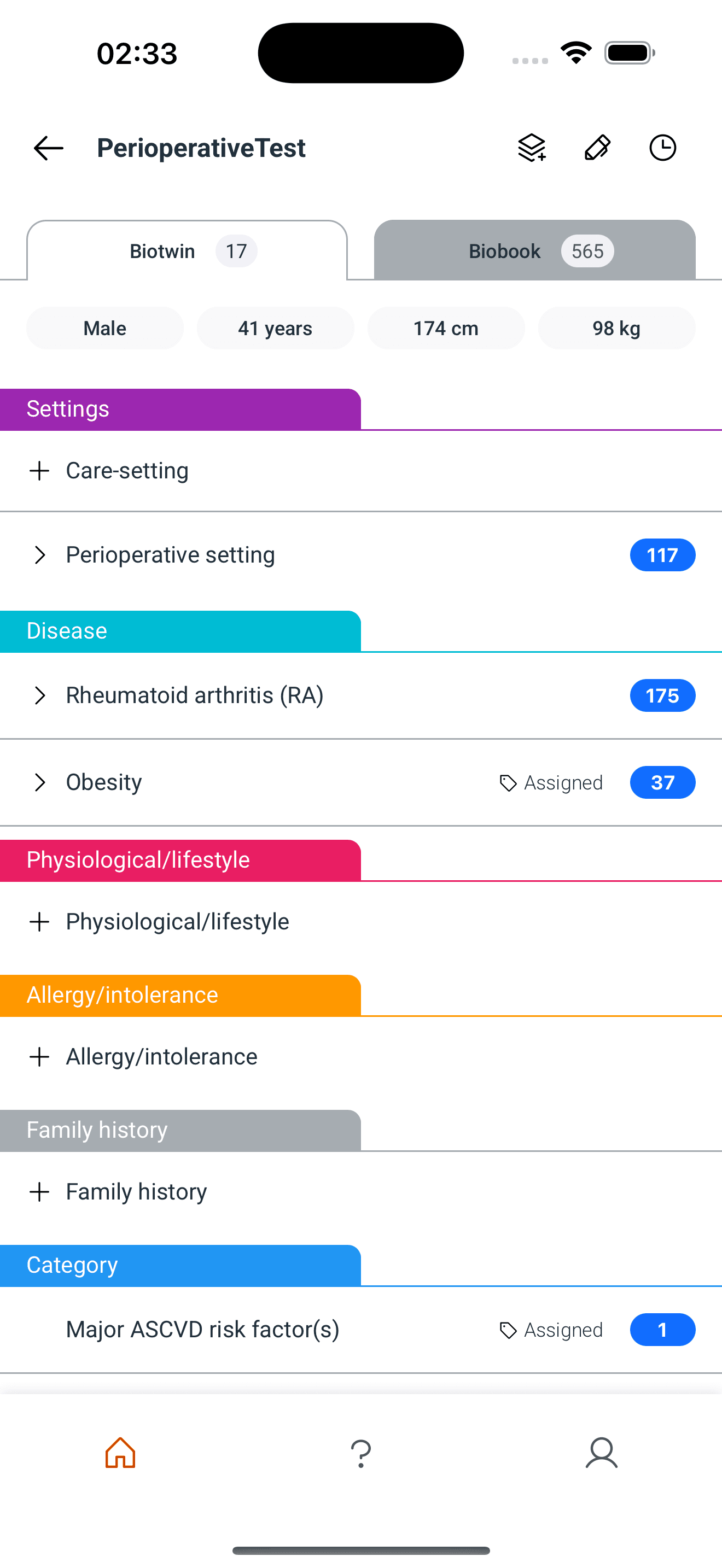 Biotandem Mobile Screenshot 2